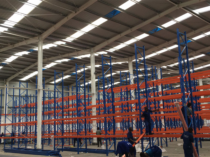 Efficient Space-Optimising Shelves For Warehouse Heavy Duty