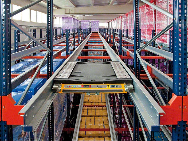 Automated Pallet Shuttle System For Efficient Warehousing
