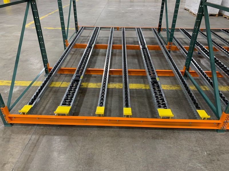 pallet flow racking system