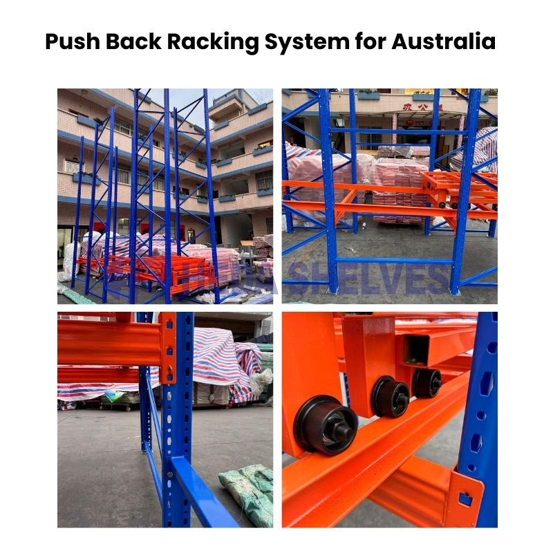 Australia Push Back Racking Case