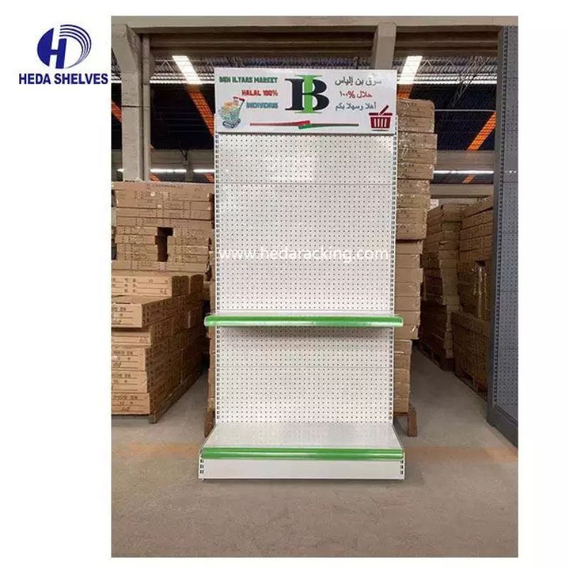 White Pegboard Display Rack For Tools