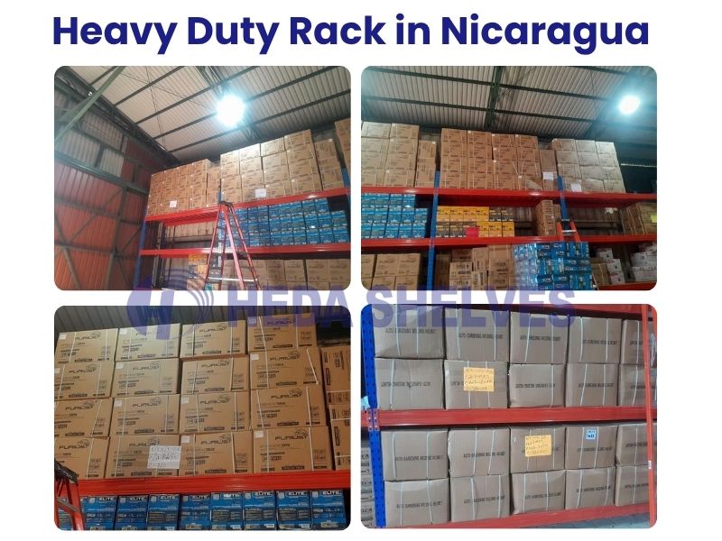 1000KG Capacity Heavy Duty Racking System For Nicaragua
