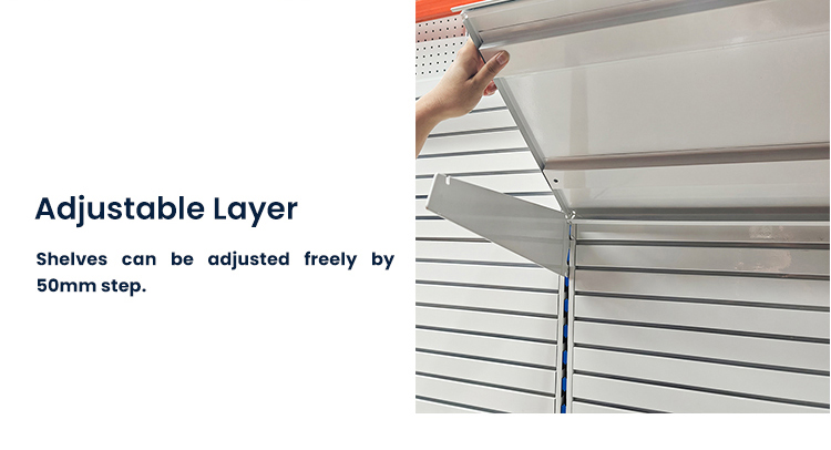 Adjustable Gondola Shelves System