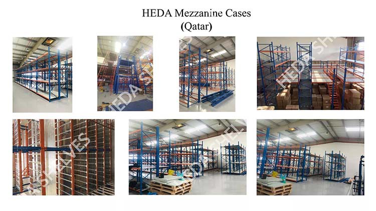 mezzanine  shelves