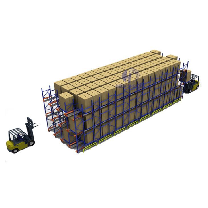 CE Drive In Push Back Adjustable Pallet Racking