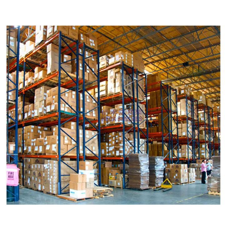 Storage Warehouse With Rack