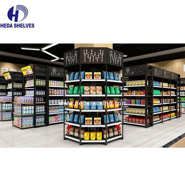 Supermarket Multipurpose Display Shelf