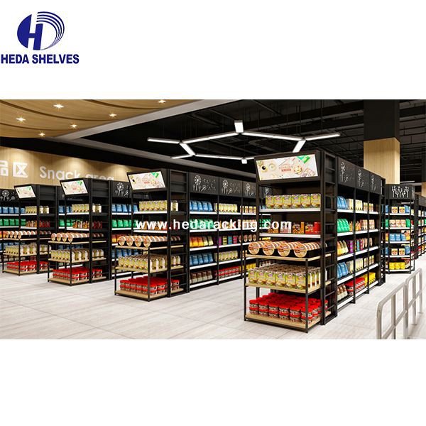 Supermarket Shelf Rack Grocery Store