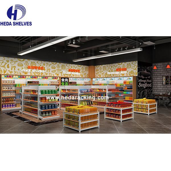 Heavy Duty Retail Supermarket Shelf