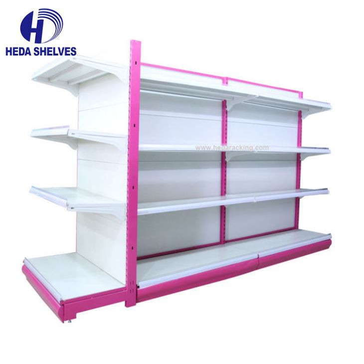 Pink And White Store Display Rack