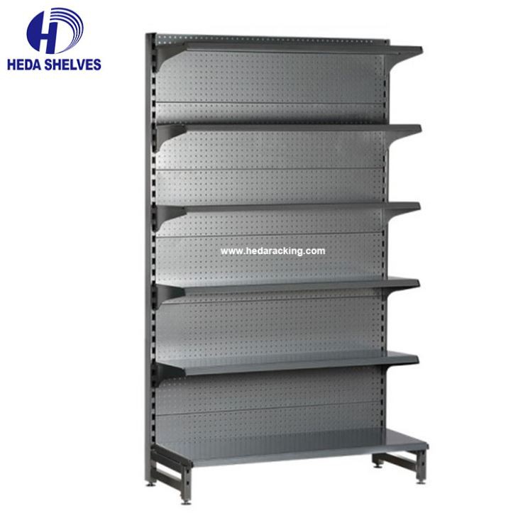 Anti-corrosion Supermarket Shelf Display Rack