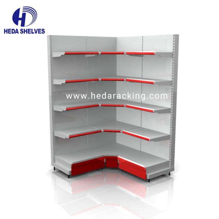 Single Side Supermarket Shelf