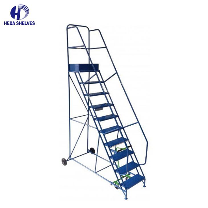 Warehouse Ladders on Wheels